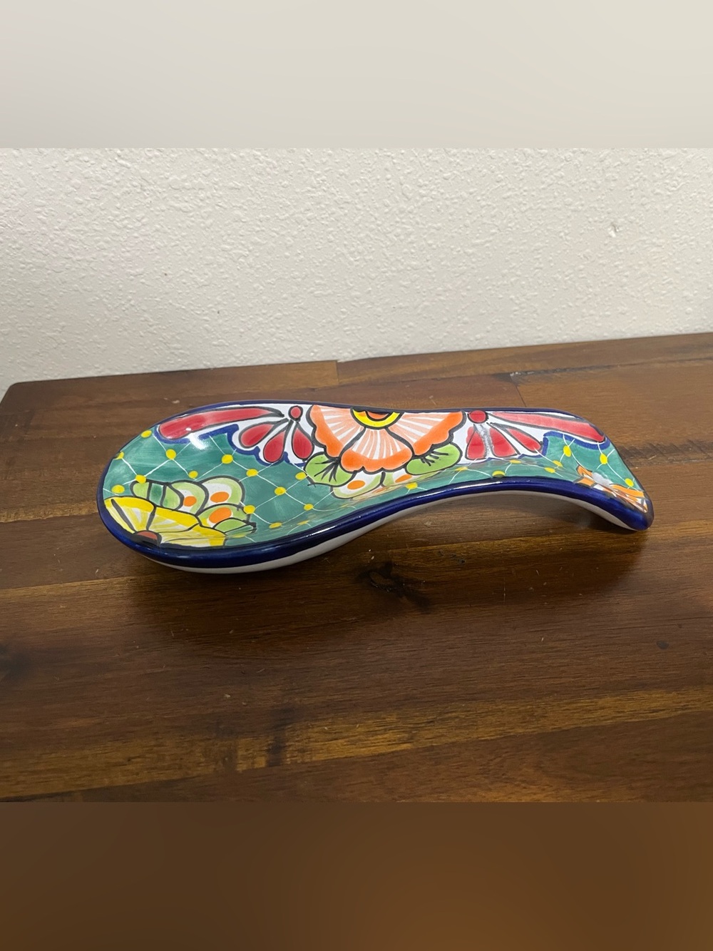 Mexican Talavera Spoon Rest
